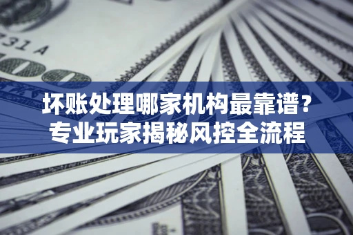 济南坏账处理哪家机构最靠谱？专业玩家揭秘风控全流程