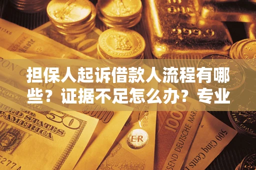 济南担保人起诉借款人流程有哪些？证据不足怎么办？专业律师解答