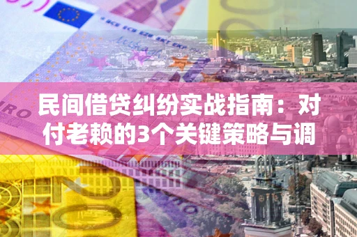 济南民间借贷纠纷实战指南：对付老赖的3个关键策略与调解盲区解析
