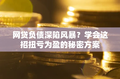 济南网贷负债深陷风暴？学会这招扭亏为盈的秘密方案